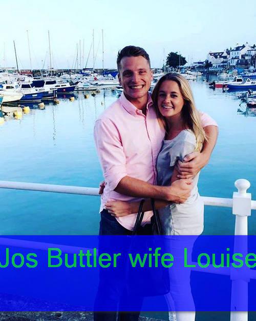 Photo of Jos Buttler wife Louise Webber Biography