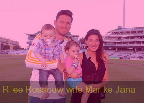 Photo of Rilee Rossouw wife Marike Jana Biography and Family info