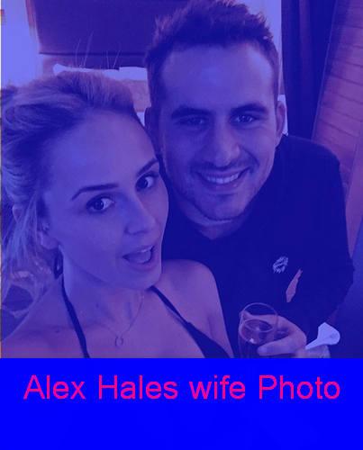 Photo of Alex Hales  wife and girlfriend Danni Gisbourne Biography age