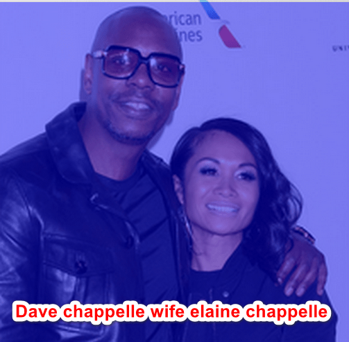 Dave chappelle wife name 
