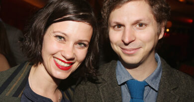 Michael Cera and his wife, Nadine